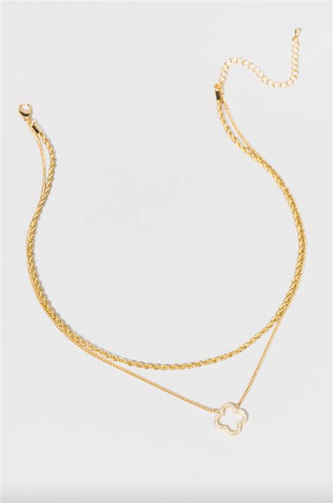 van cleef crystal necklace dupe.